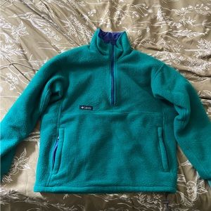 Women’s Columbia lined fleece quarter zip